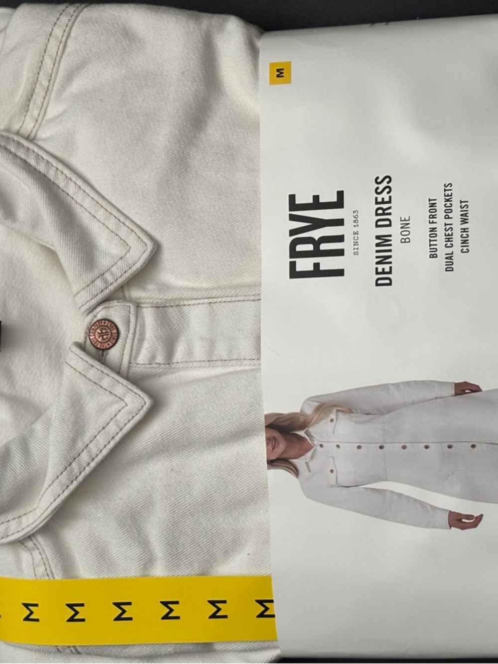 FRYE Bone Straight-Leg Jeans
